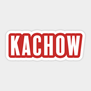 Kachow v1 Sticker